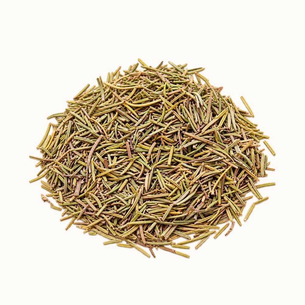 Dried rosemary, Rosmarinus officinalis